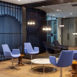 SohoConcept Modern Living Eiffel Arm 4 Star Swivel Chair