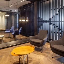 SohoConcept Modern Living Eiffel Arm 4 Star Swivel Chair