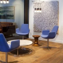 SohoConcept Modern Living Eiffel Arm 4 Star Swivel Chair