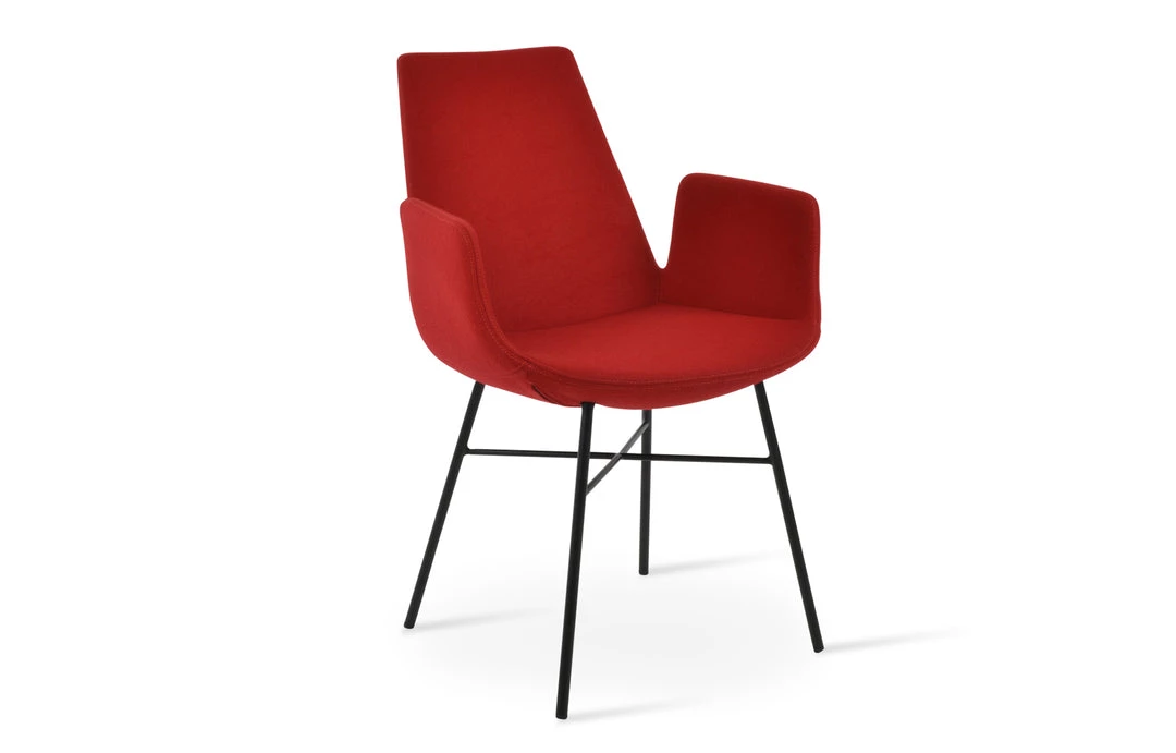 SohoConcept Modern Living Eiffel Arm Cross Chair 8 SohoConcept Modern Living Eiffel Arm Cross Chair