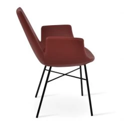 SohoConcept Modern Living Eiffel Arm Cross Chair 18 SohoConcept Modern Living Eiffel Arm Cross Chair