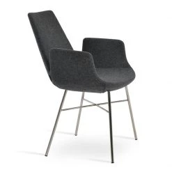 SohoConcept Modern Living Eiffel Arm Cross Chair 20 SohoConcept Modern Living Eiffel Arm Cross Chair