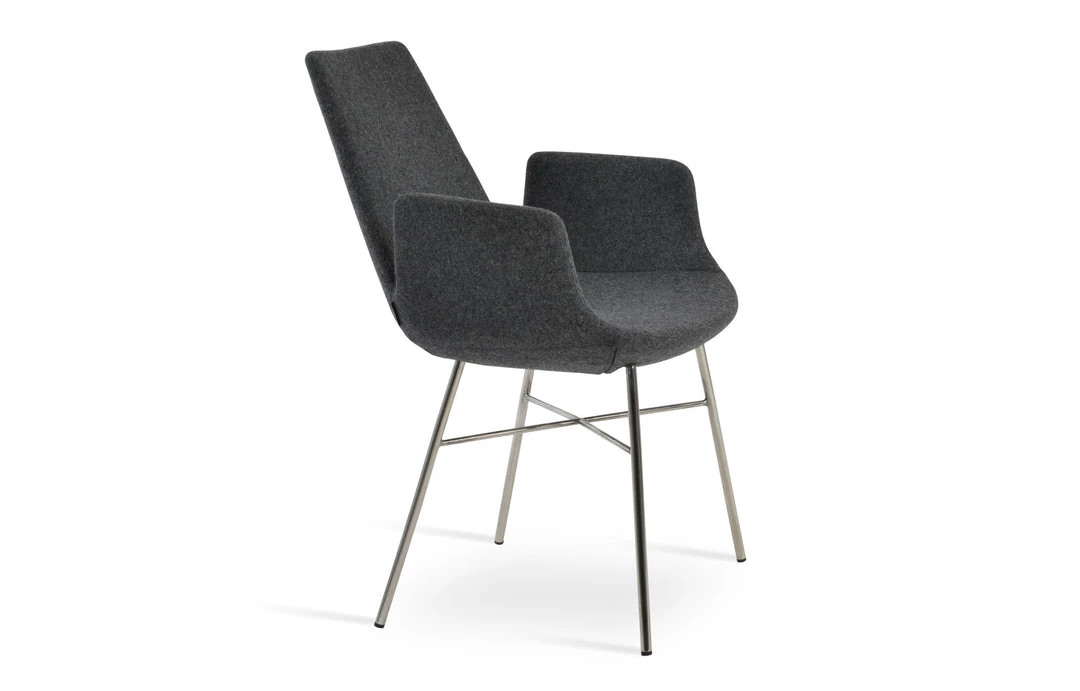 SohoConcept Modern Living Eiffel Arm Cross Chair 11 SohoConcept Modern Living Eiffel Arm Cross Chair