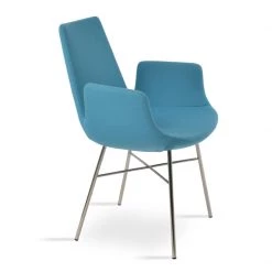 SohoConcept Modern Living Eiffel Arm Cross Chair 21 SohoConcept Modern Living Eiffel Arm Cross Chair