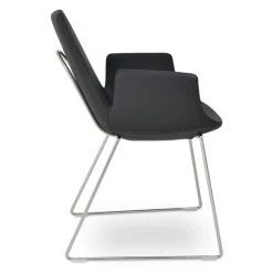 SohoConcept Modern Dining Eiffel Arm Handle Back Chair