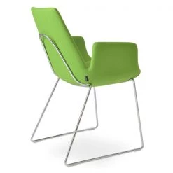 SohoConcept Modern Dining Eiffel Arm Handle Back Chair