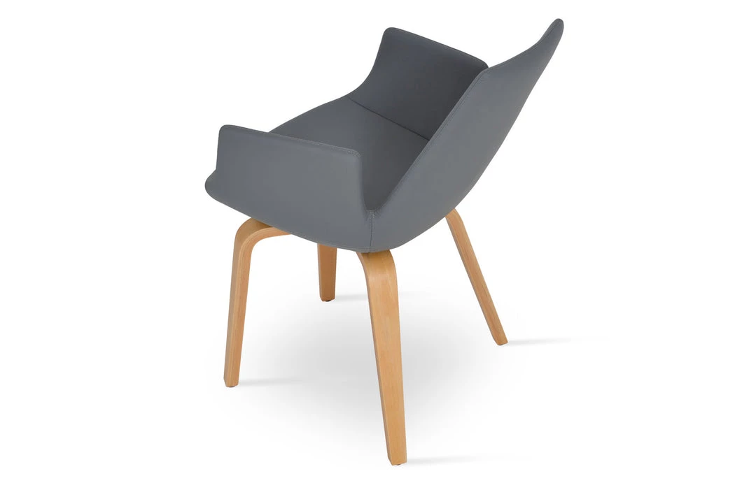 SohoConcept Modern Dining Eiffel Arm Plywood Dining Chair 8 SohoConcept Modern Dining Eiffel Arm Plywood Dining Chair