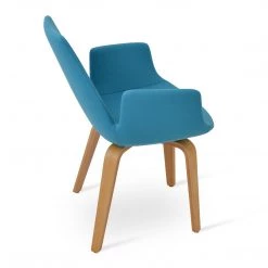 SohoConcept Modern Dining Eiffel Arm Plywood Dining Chair 15 SohoConcept Modern Dining Eiffel Arm Plywood Dining Chair