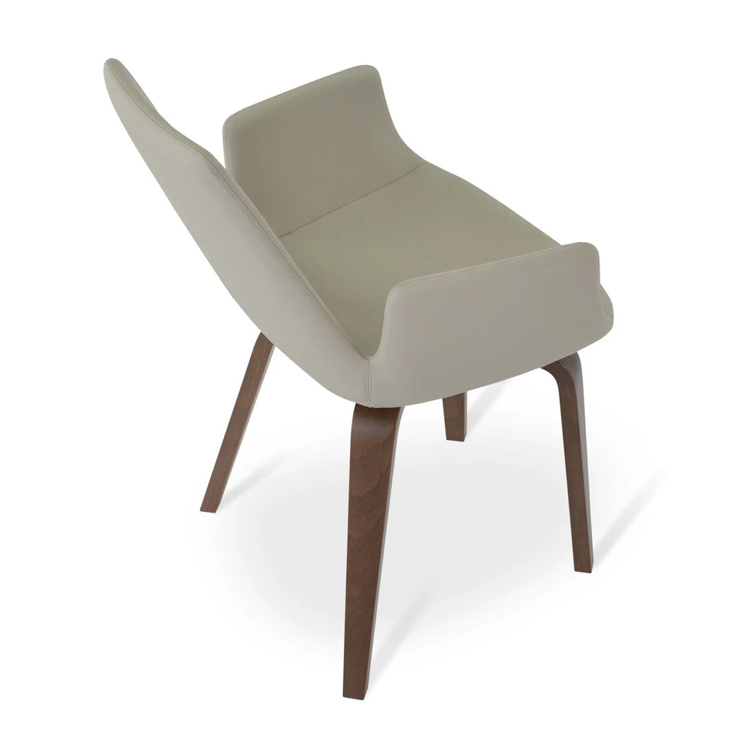 SohoConcept Modern Dining Eiffel Arm Plywood Dining Chair 5 SohoConcept Modern Dining Eiffel Arm Plywood Dining Chair
