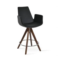 SohoConcept Eiffel Arm Pyramid Swivel Bar Stool