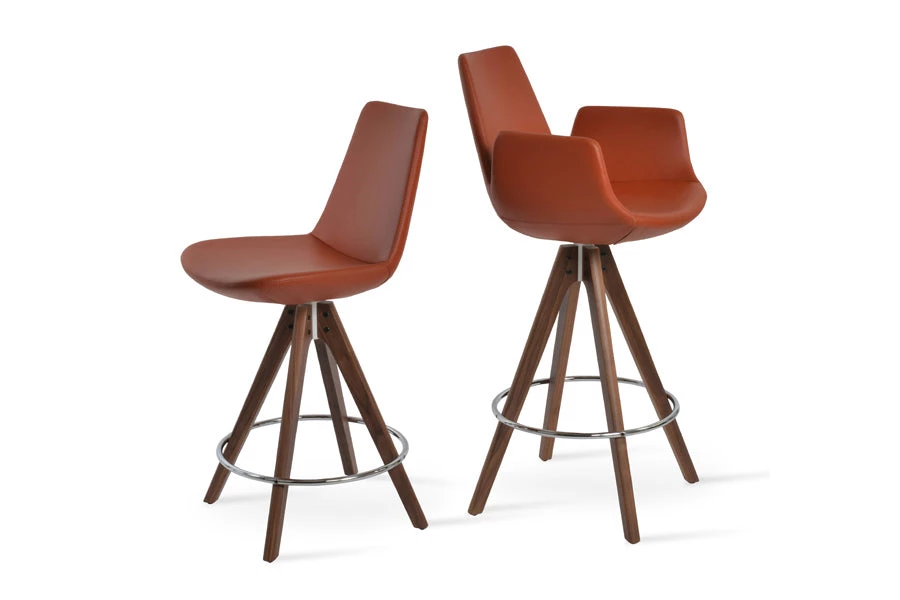 SohoConcept Eiffel Arm Pyramid Swivel Counter Stool 7 SohoConcept Eiffel Arm Pyramid Swivel Counter Stool