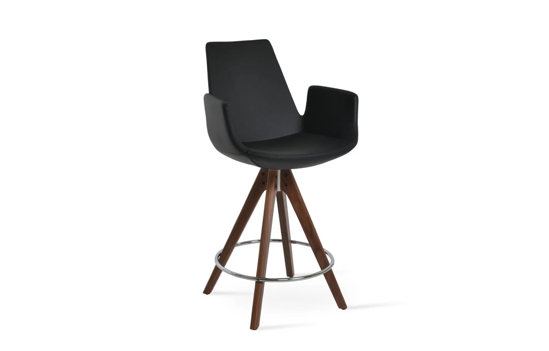 SohoConcept Eiffel Arm Pyramid Swivel Counter Stool 8 SohoConcept Eiffel Arm Pyramid Swivel Counter Stool