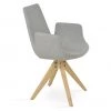 SohoConcept Eiffel Arm Pyramid Swivel Dining Chair Modern Dining