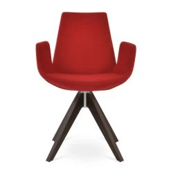SohoConcept Eiffel Arm Pyramid Swivel Dining Chair Modern Dining