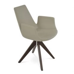 SohoConcept Eiffel Arm Pyramid Swivel Dining Chair Modern Dining