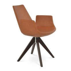 SohoConcept Eiffel Arm Pyramid Swivel Dining Chair Modern Dining