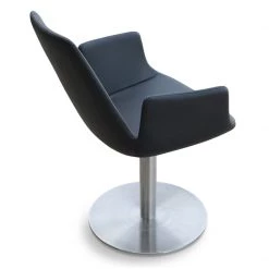 SohoConcept Modern Living Eiffel Arm Round Swivel Chair