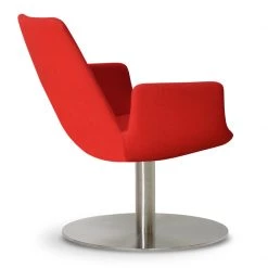 SohoConcept Modern Living Eiffel Arm Round Swivel Chair