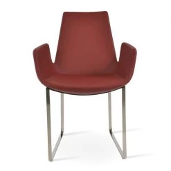 SohoConcept Eiffel Arm Sled Chair Modern Dining