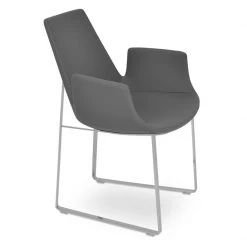 SohoConcept Eiffel Arm Sled Chair Modern Dining