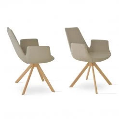 SohoConcept Modern Dining Eiffel Arm Sword Dining Chair 23 SohoConcept Modern Dining Eiffel Arm Sword Dining Chair