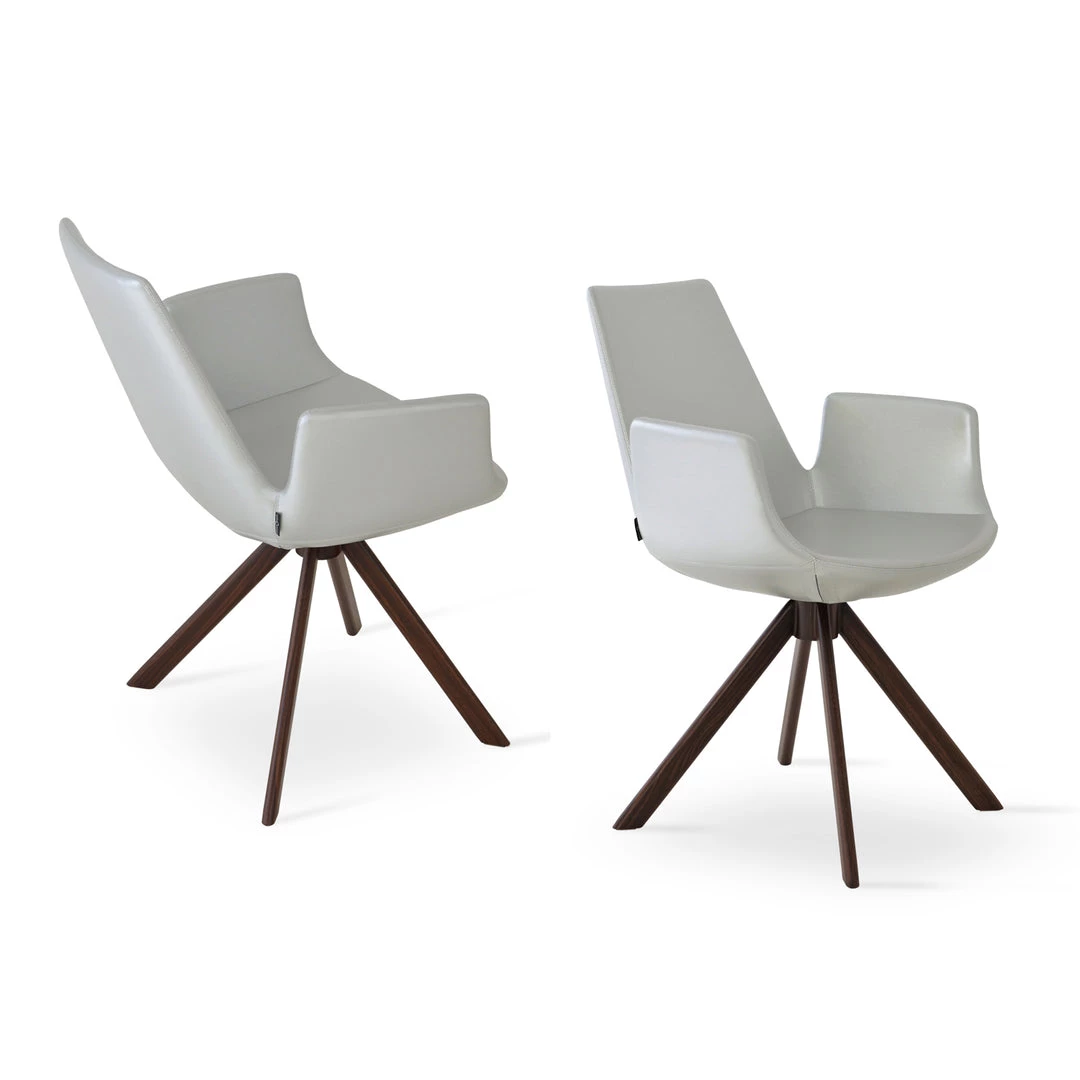 SohoConcept Modern Dining Eiffel Arm Sword Dining Chair 5 SohoConcept Modern Dining Eiffel Arm Sword Dining Chair