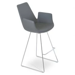 SohoConcept Eiffel Arm Wire Bar Stool