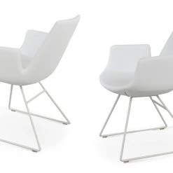 SohoConcept Eiffel Arm Wire Chair Modern Dining