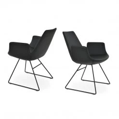 SohoConcept Eiffel Arm Wire Chair Modern Dining