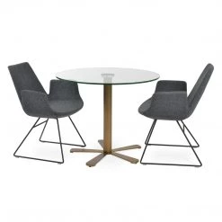 SohoConcept Eiffel Arm Wire Chair Modern Dining