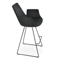 SohoConcept Eiffel Arm Wire Counter Stool