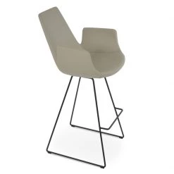SohoConcept Eiffel Arm Wire Counter Stool