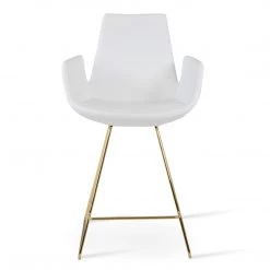 SohoConcept Eiffel Arm Wire Counter Stool