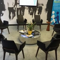 SohoConcept Modern Living Eiffel Arm Wood Chair