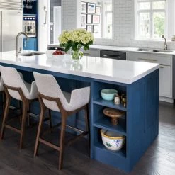 SohoConcept Eiffel Arm Wood Counter Stool