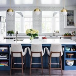 SohoConcept Eiffel Arm Wood Bar Stool