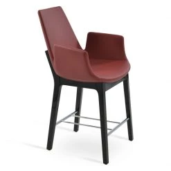 SohoConcept Eiffel Arm Wood Counter Stool