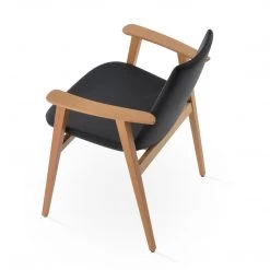 SohoConcept Modern Living Eiffel Guest Chair With Armrest