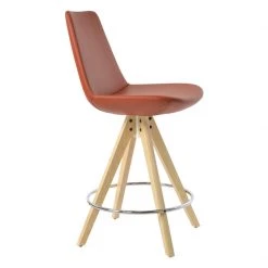 SohoConcept Eiffel Pyramid Swivel Bar Stool