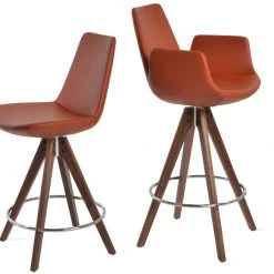 SohoConcept Eiffel Pyramid Swivel Counter Stool