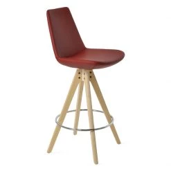 SohoConcept Eiffel Pyramid Swivel Counter Stool
