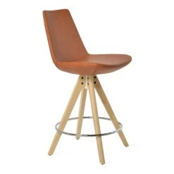 SohoConcept Eiffel Pyramid Swivel Counter Stool