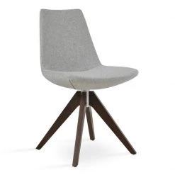 SohoConcept Eiffel Pyramid Swivel Dining Chair Modern Dining