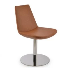 SohoConcept Eiffel Round Swivel Chair Modern Living