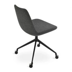 SohoConcept Eiffel Spider Swivel Chair With Caster Modern Dining