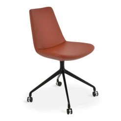 SohoConcept Eiffel Spider Swivel Chair With Caster Modern Dining