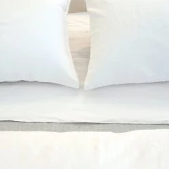 Area Eli White Pillow Cases (pair) Modern Bedroom