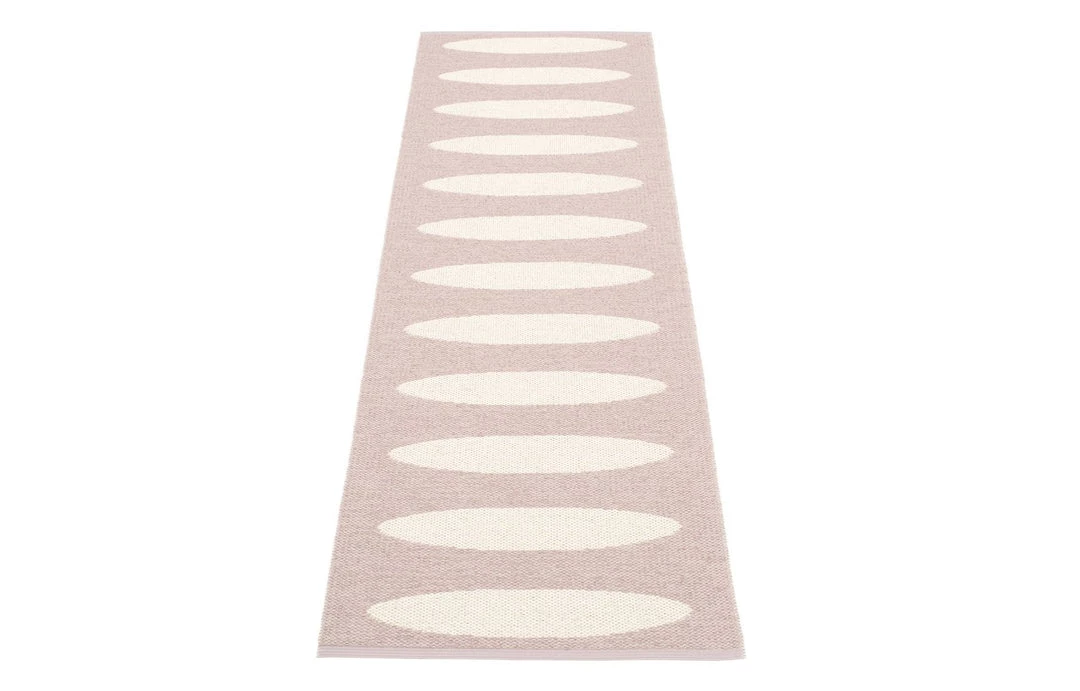 Pappelina Ella Pale Rose & Vanilla Runner Rug 14 Pappelina Ella Pale Rose & Vanilla Runner Rug
