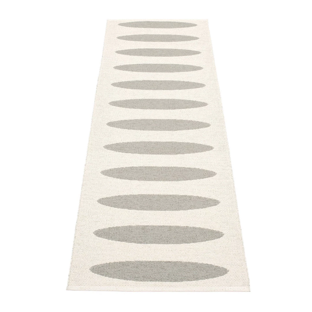 Pappelina Ella Warm Grey & Vanilla Runner Rug 4 Pappelina Ella Warm Grey & Vanilla Runner Rug