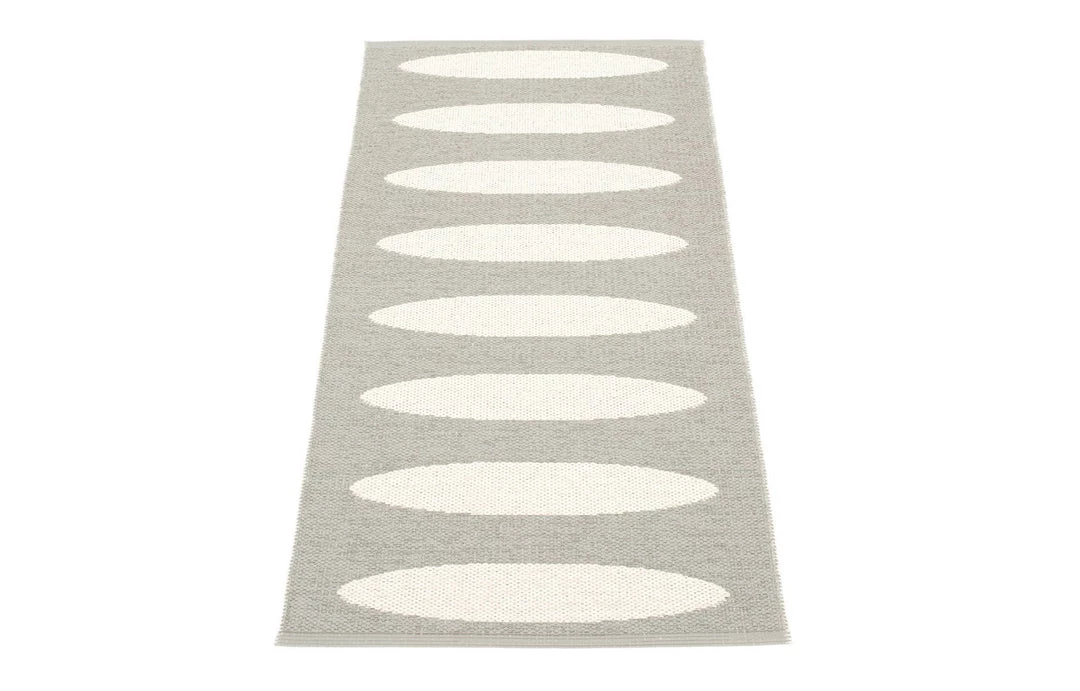 Pappelina Ella Warm Grey & Vanilla Runner Rug 3 Pappelina Ella Warm Grey & Vanilla Runner Rug